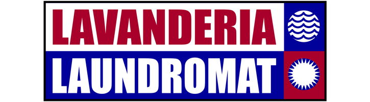 Lavanderia Laundromat Logo